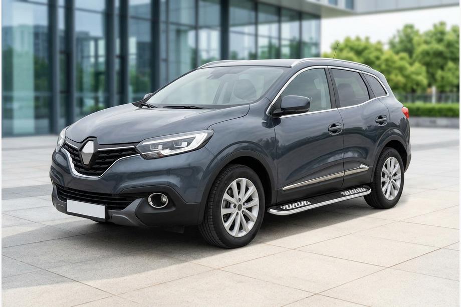 Renault Kadjar 2015-2022 Progi Boczné Tayga V2 (2 szt., Aluminium) Image