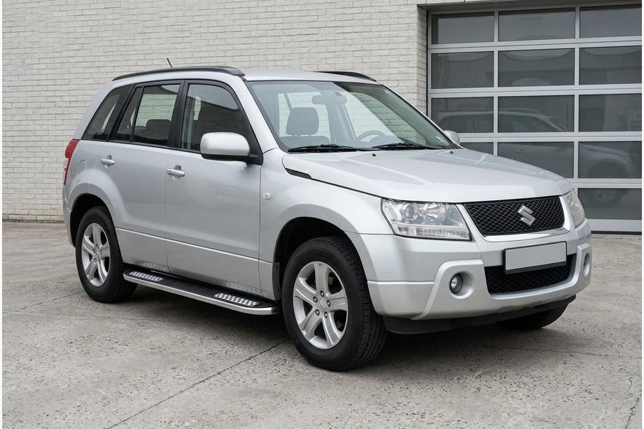 Suzuki Grand Vitara 2005-2017 Progi Boczné Tayga V2 (2 szt., Aluminium) Zdjęcia 1
