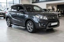 Suzuki Vitara 2015- Progi Boczné Tayga V2 (2 szt., Aluminium) zdjęcia 1