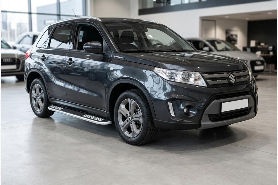 Suzuki Vitara 2015- Progi Boczné Tayga V2 (2 szt., Aluminium) Image