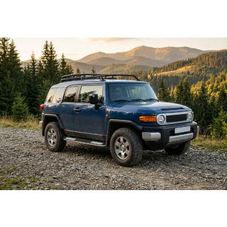 Progi Boczné Tayga V2 (2 szt., Aluminium) Toyota FJ Cruiser 2006-2022 zdjęcia 1