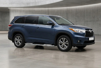 Toyota Highlander 2013-2019 Progi Boczné Tayga V2 (2 szt., Aluminium) zdjęcia 1