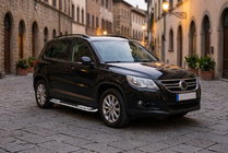 Volkswagen Tiguan 2007-2016 Progi Boczné Tayga V2 (2 szt., Aluminium) zdjęcia 1
