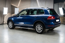 Volkswagen Touareg 2010-2018 Progi Boczné Tayga V2 (2 szt., Aluminium) zdjęcia 1