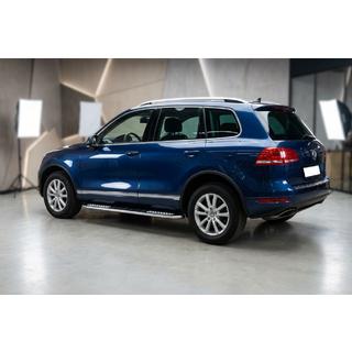 Progi Boczné Tayga V2 (2 szt., Aluminium) Volkswagen Touareg 2010-2018 zdjęcia 1