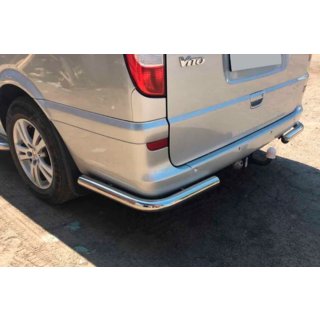 Tylne narożniki AK003 (2 szt., stal nierdzewna) Mercedes Vito W639 2004-2014 zdjęcia 1