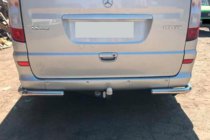 Mercedes Viano 2004-2014 Tylne Narożniki AK003 (2 szt, Stal Nierdzewna) zdjęcia 5