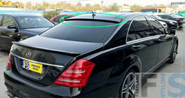 Mercedes S-class W221 2005-2013 Blend na szybę tylną (ABS, do lakierowania) zdjęcia 1