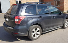 Subaru Forester 2013-2018 Progi Boczné Premium (2 szt., Stal Nierdzewna) Ø60 zdjęcia 1