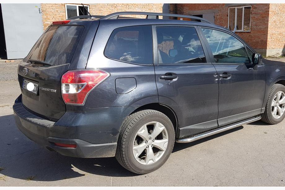 Subaru Forester 2013-2018 Progi Boczné Premium (2 szt., Stal Nierdzewna) Ø60 Image