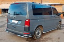 Volkswagen T6 2015-2024 Tylne narożniki AK003-Double (2 szt., stal nierdzewna) zdjęcia 6