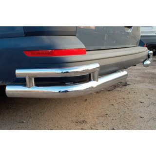 Tylne narożniki AK003-Double (2 szt., stal nierdzewna) Volkswagen T6 2015-2024 zdjęcia 1