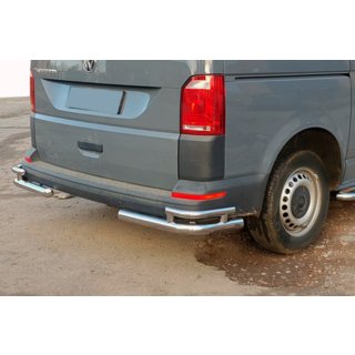 Tylne narożniki AK003-Double (2 szt., stal nierdzewna) Volkswagen T6 2015-2024 zdjęcia 2