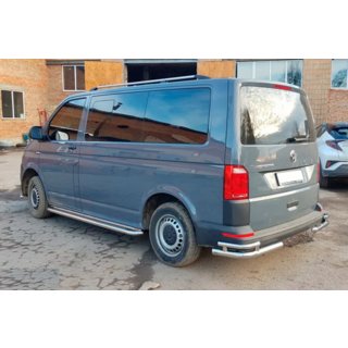 Tylne narożniki AK003-Double (2 szt., stal nierdzewna) Volkswagen T6 2015-2024 zdjęcia 3