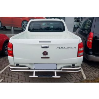Tylny Ochraniacz AK-Special (Stal Nierdzewna) Mitsubishi L200 2015-2024 zdjęcia 4