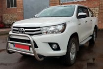 Toyota Hilux 2015- Grill Guard WT007 (Stal Nierdzewna) zdjęcia 5