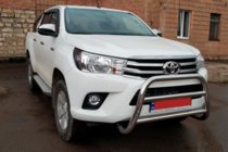 Toyota Hilux 2015- Grill Guard WT007 (Stal Nierdzewna) zdjęcia 3