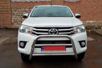 Toyota Hilux 2015- Grill Guard WT007 (Stal Nierdzewna) zdjęcia 4