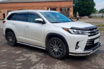 Toyota Highlander 2013-2019 Pałąk Przedni ST-Special Stal Nierdzewna zdjęcia 5
