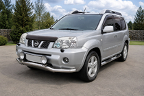 Nissan X-trail T30 2002-2007 Przedni Pałąk Ochronny ST007 (Stal Nierdzewna) zdjęcia 1