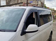 Volkswagen T5 Caravelle 2004-2010 Zintegrowane relingi dachowe (czarne) zdjęcia 40