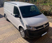 Volkswagen T6 2015-2024 Zintegrowane relingi dachowe (czarne) zdjęcia 37