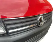 Volkswagen T6 2015-2024 Nakładka górna na grill 2015-2019 (1 szt, stal nierdzewna) zdjęcia 1