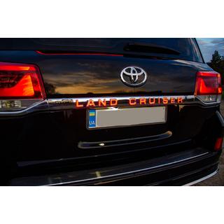 Listwa LED nad tablicą rejestracyjną (2016+) Toyota Land Cruiser 200 2007-2021 zdjęcia 3