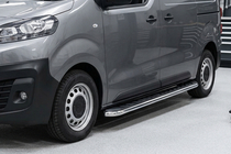 Opel Vivaro 2019- Progi Boczne Maydos V1 (2 szt., Aluminium i Stal Nierdzewna) zdjęcia 1