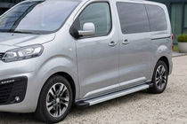 Opel Vivaro 2019- Progi Boczne Maya V2 (2 szt., Aluminium) zdjęcia 1