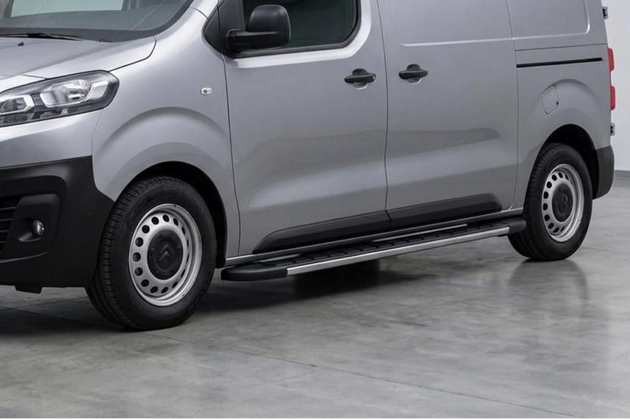 Opel Vivaro 2019- Progi Boczné Duru (2 szt., Aluminium) Image