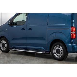 Progi Boczne Line (2 szt., Aluminium) Opel Vivaro 2019- zdjęcia 1