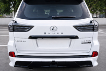 Lexus LX570/450d 2008-2022 Emblemat / znaczek KURO Black Edition (3 szt.) zdjęcia 1