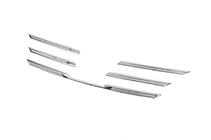 Renault Megane IV 2016-2025 Chromowane Nakładki na Grill 2016-2021 (5 szt, Stal Nierdzewna) Carmos - Turecka Stal Nierdzewna zdjęcia 2