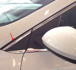 Renault Megane IV 2016-2025 Kompletny zestaw listew okiennych (Sedan, 12 szt., stal nierdzewna) Carmos - Turecka Stal Nierdzewna zdjęcia 3