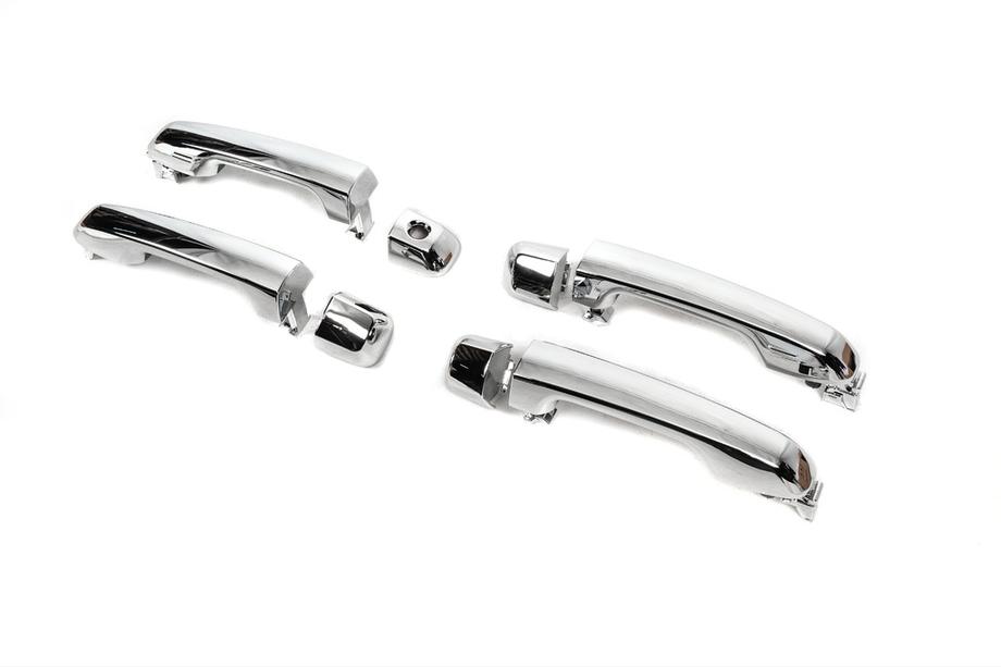 Toyota Land Cruiser 200 2007-2021 Klamki drzwi kompletne 2015-2021 (Chrom, 4 szt.) Image