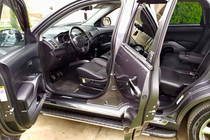 Mitsubishi Outlander 2006-2012 Progi boczne Bosphorus Grey (2 szt., aluminium) zdjęcia 6