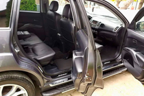Mitsubishi Outlander 2006-2012 Progi boczne Bosphorus Grey (2 szt., aluminium) zdjęcia 7