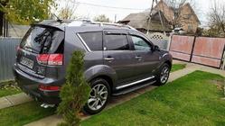 Citroen C-Crosser 2007-2013 Progi boczne Bosphorus Grey (2 szt., aluminium) zdjęcia 7