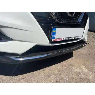 Nakładka na przedni zderzak ze stali nierdzewnej (2017↗︎) zdjęcia 3