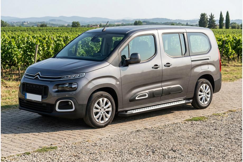 Citroen Berlingo/Multispace 2018- Progi boczne Allmond Grey (2 szt., aluminium) Image
