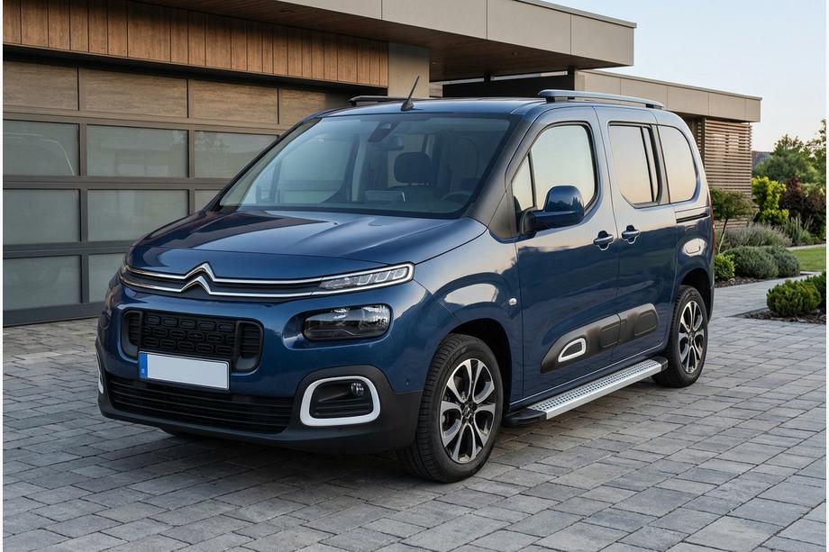 Citroen Berlingo/Multispace 2018- Progi Boczne Maya V2 (2 szt., Aluminium) Image