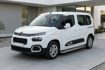 Citroen Berlingo/Multispace 2018- Progi Boczne Maydos V2 (2 szt., Aluminium i Stal Nierdzewna) Krótki Rozstaw Osi zdjęcia 1