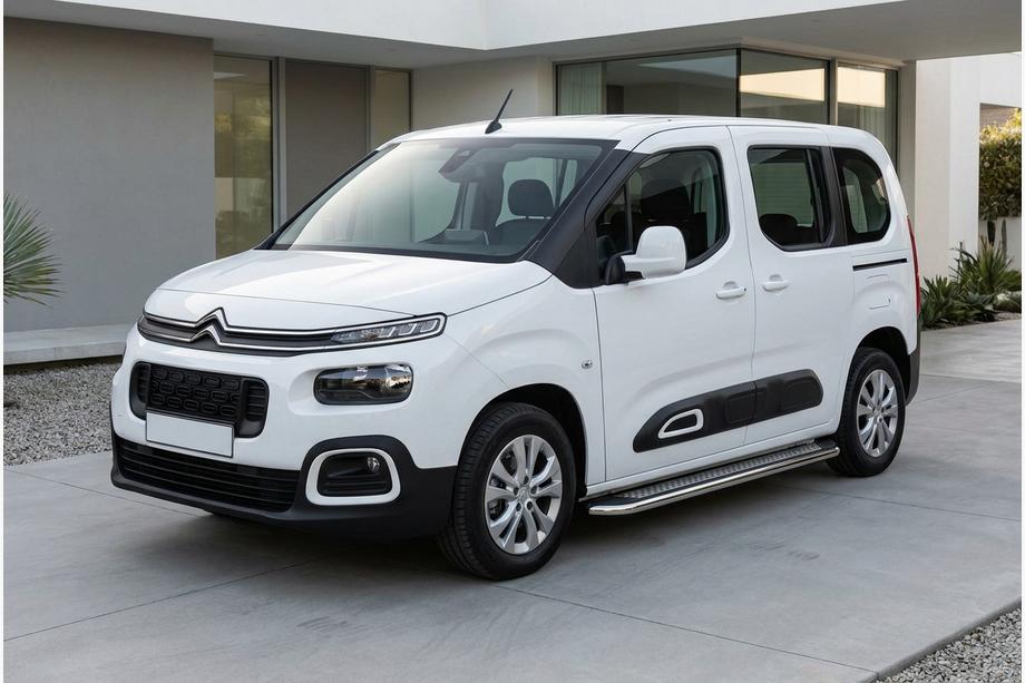 Citroen Berlingo/Multispace 2018- Progi Boczne Maydos V2 (2 szt., Aluminium i Stal Nierdzewna) Krótki Rozstaw Osi Image