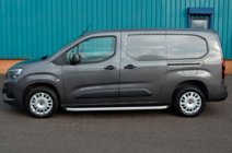 Peugeot Partner/Rifter 2019- Progi Boczné Fullmond (2 szt., Aluminium) zdjęcia 4