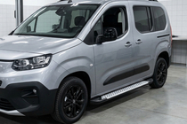 Opel Combo 2019- Progi boczne Allmond Grey (2 szt., aluminium) zdjęcia 1