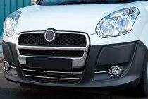Fiat Doblo II 2010-2022 Listwa na dolną kratkę (2010-2015, 2 szt, stal nierdzewna) zdjęcia 7