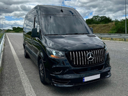 Mercedes Sprinter W907/W910 2018- Nakładka na przedni zderzak V3 (zagruntowana do malowania) zdjęcia 7