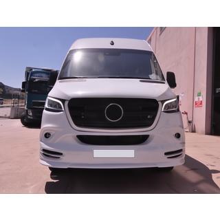 Nakładka na przedni zderzak V3 (zagruntowana do malowania) Mercedes Sprinter W907/W910 2018- zdjęcia 3