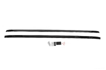 Toyota Land Cruiser 200 2007-2021 Czarne relingi dachowe 2008-2015 (design Lexus 2018, 2 szt.) zdjęcia 3